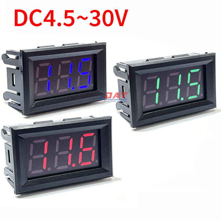 Đồng Hồ Đo Điện Áp DC 4.5V - 30V