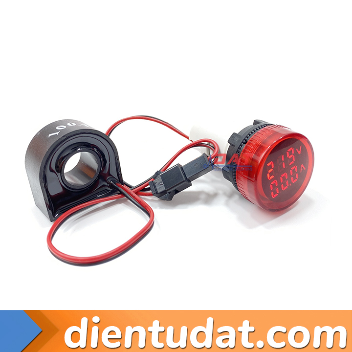 Đồng Hồ Đo Dòng Áp AC 100A AD101-22VAM