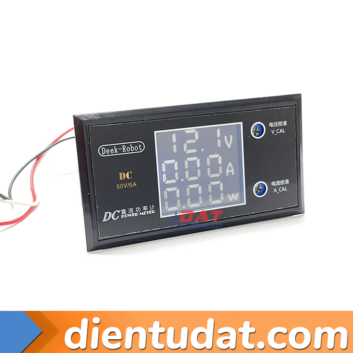 Đồng Hồ Đo Dòng Áp DC Hiển Thị LCD 50V 5A 100V 10A