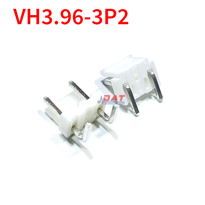 Header VH3.96-3P2 Đực Chân Cong 3.96mm 2 Pin Chân Rỗng