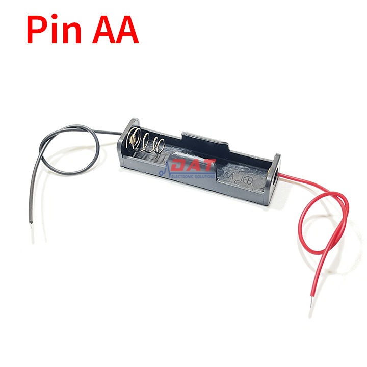 Hộp Đế 1 Pin AA Có Dây