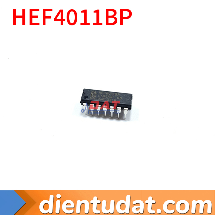 IC HEF4011BP 2 cổng NAND DIP14