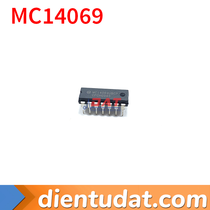 IC MC14069UBCP MC14069 HEX Inverter DIP14