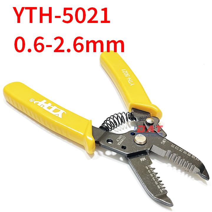 Kềm Cắt Tuốt Dây Điện Đa Năng YTH-5021 0.6-2.6mm