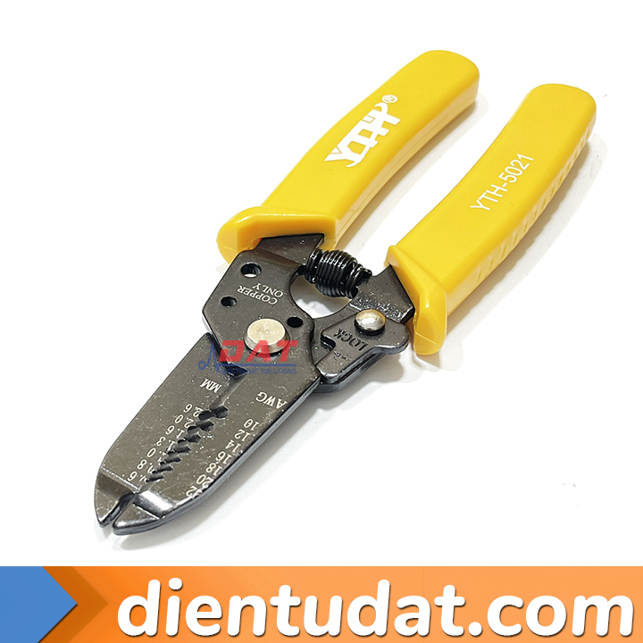 Kềm Cắt Tuốt Dây Điện Đa Năng YTH-5021 0.6-2.6mm