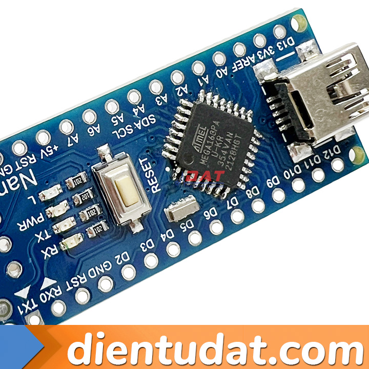 Mạch Arduino Nano V3.0 ATMEGA168P Mini USB