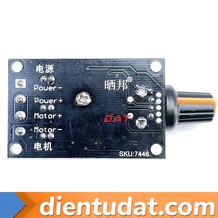 Mạch Điều Khiển Tốc Độ Động Cơ PWM 5V-28V