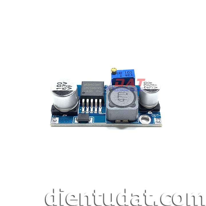 Mạch Hạ Áp DC 3A LM2596HVS Đầu Vào 4V-50V