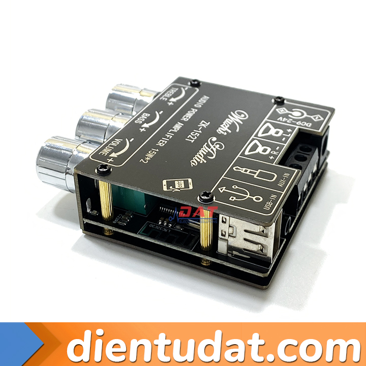 Mạch Khuếch Đại Âm Thanh USB Bluetooth 2*15W ZK-152T