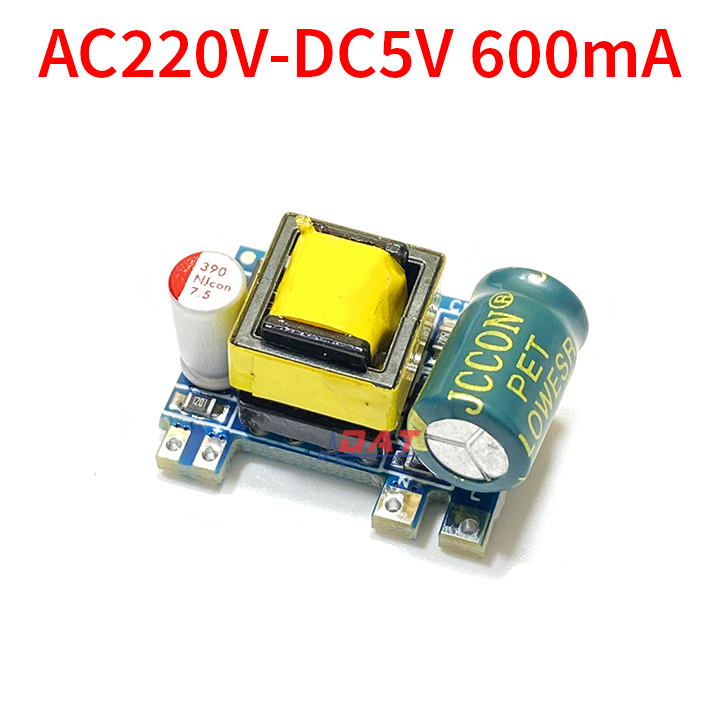 Mạch Nguồn Xung 220VAC Ra 5VDC 600mA V2