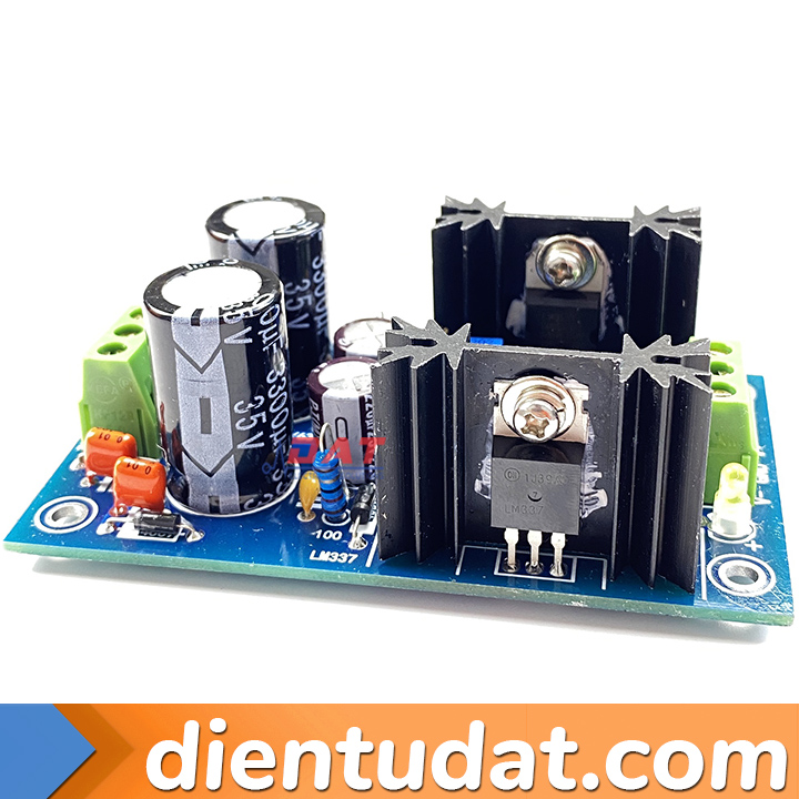 Mạch Ổn Áp Nguồn Đôi 12V DC LM317 LM337