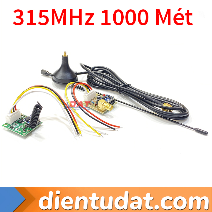 Mạch Phát Sóng RF 1 Kênh 315MHz 12V 24V 1000 Mét