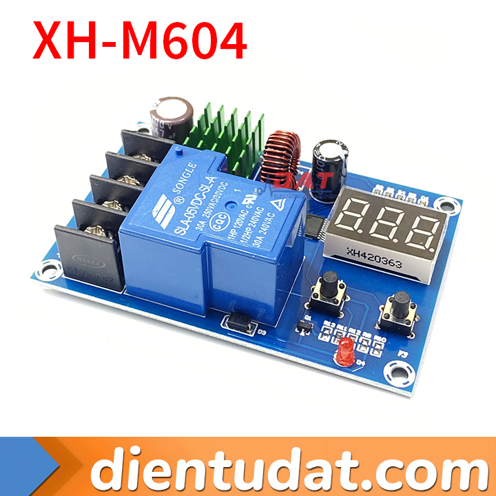 Mạch Quản Lý Sạc Ắc Quy Tự Ngắt XH-M604