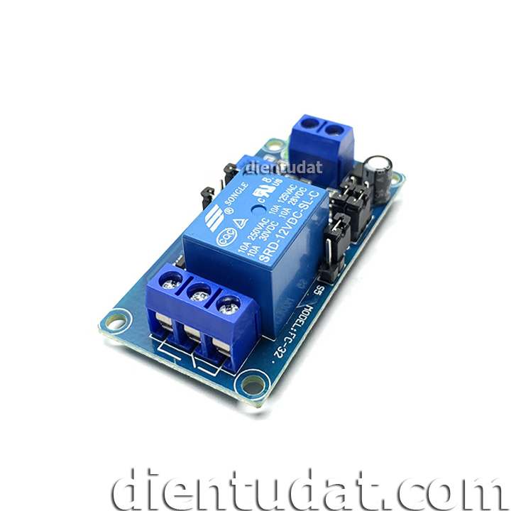 Mạch Tạo Trễ 2 Chế Độ Đóng Ngắt Relay 0.13 - 3700 Giây