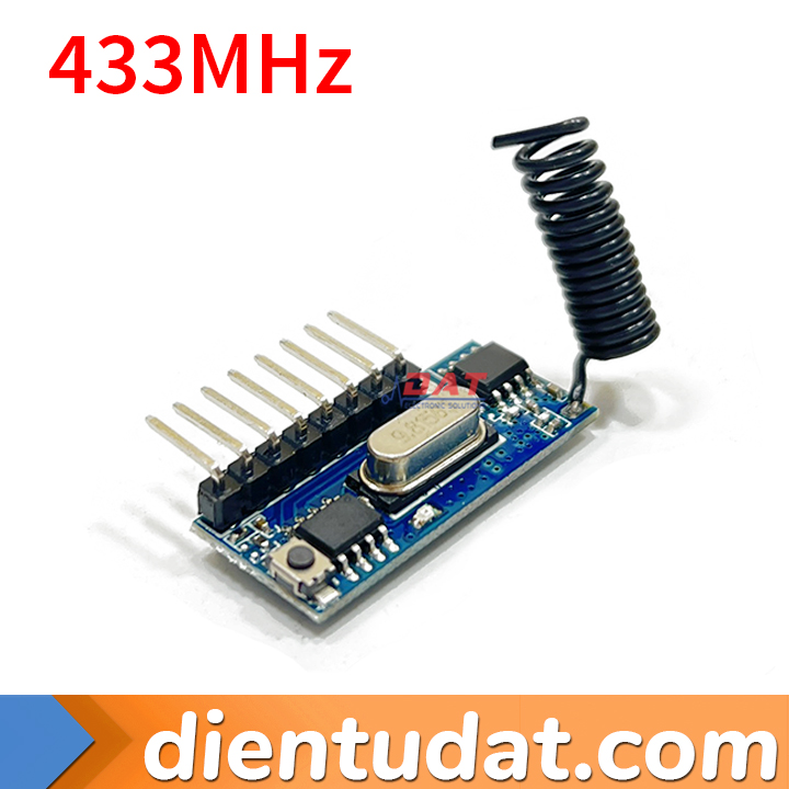 Mạch Thu RF 4 Kênh Học Lệnh 315MHz 433MHz JJ43A KD9