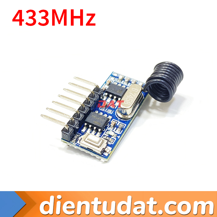 Mạch Thu RF 433MHz Học Lệnh - KD7