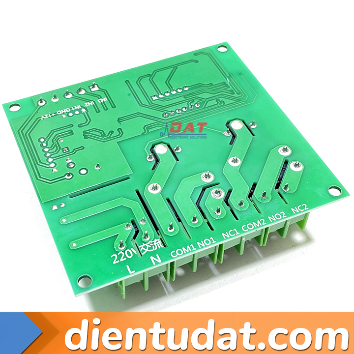 Mạch Trễ Đảo Chiều Motor 2 Relay 30A 220VAC YYB-3