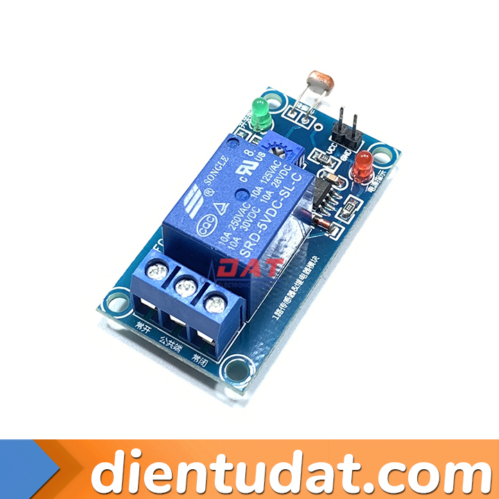 Module Cảm Biến Ánh Sáng Đóng Ngắt Relay 5VDC