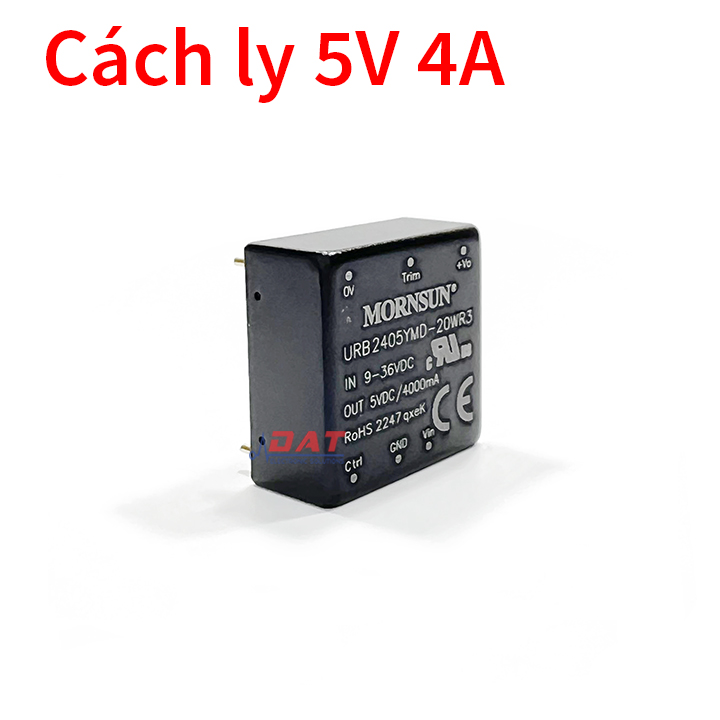 Module Nguồn Cách Ly Ra 5V 4A URB2405YMD-20WR3