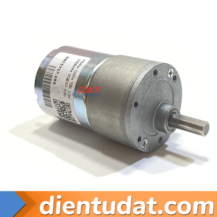 Motor Giảm Tốc 12V 230RPM ZGB37-520