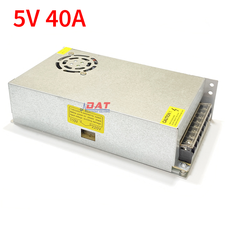 Nguồn Tổ Ong 5VDC - 40A