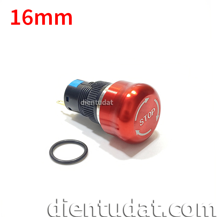 Nút Kim Loại Dừng Khẩn Cấp 16mm 19mm 22mm