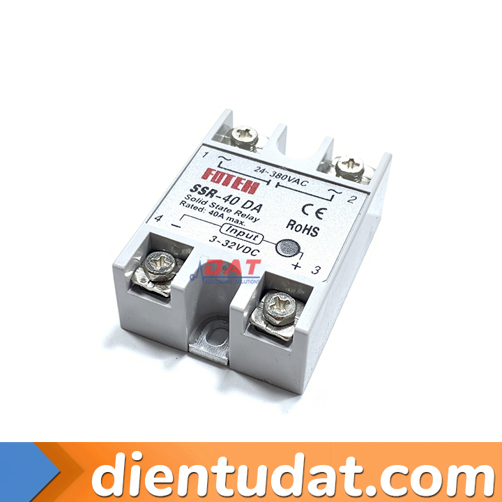 Relay Rắn SSR-40-DA 3~32VDC FOTEH