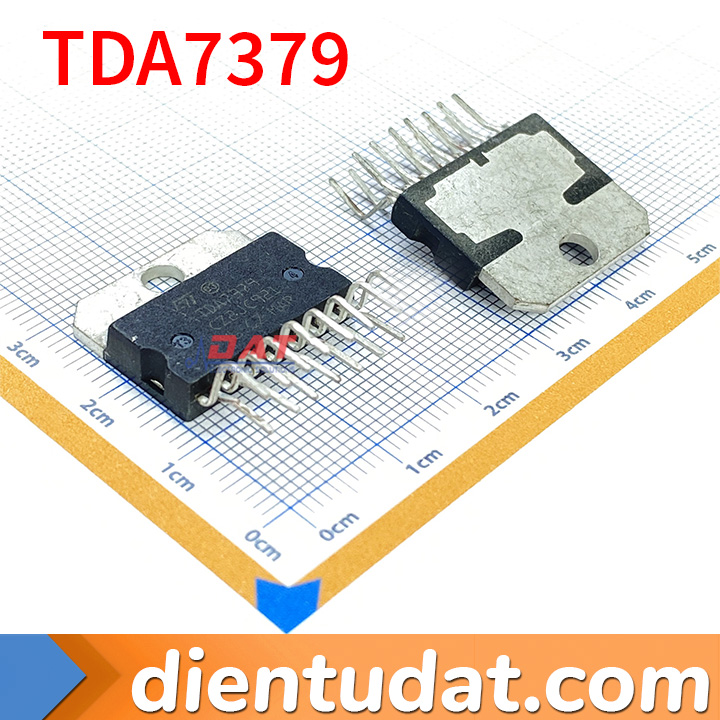 TDA7379 IC Khuếch Đại Âm Thanh Class AB ZIP-15