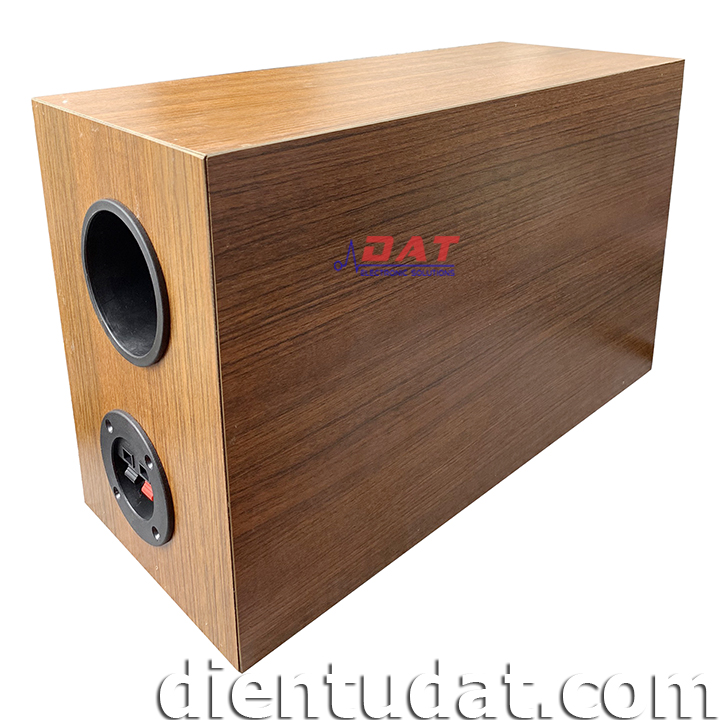 Thùng Loa Bass Treble 8inch Vân Gỗ Laminate 40*26*17cm WTS-242