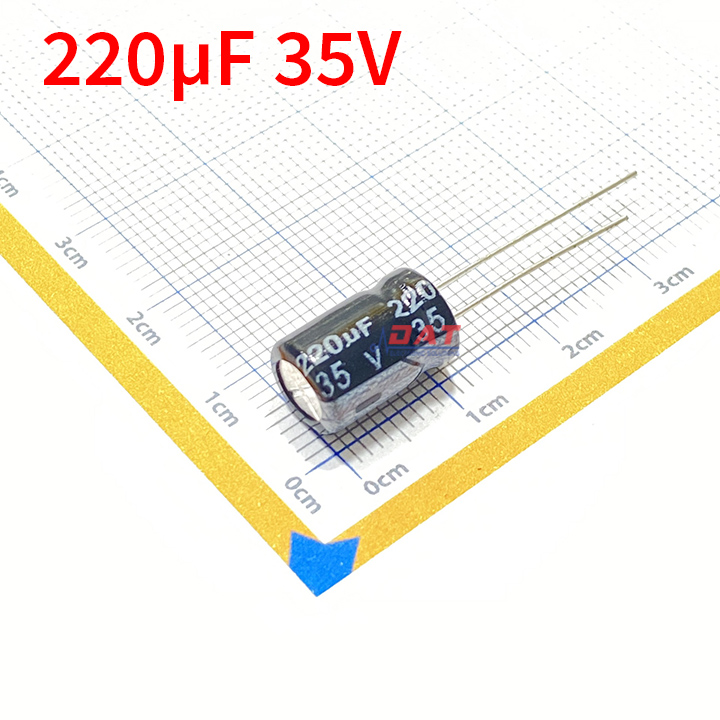 Tụ Hóa 220uF 35V 8*12mm