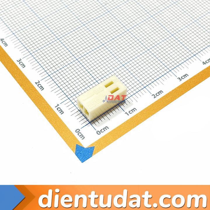 Vỏ Nhựa KF2510 2.54mm Đầu Cái