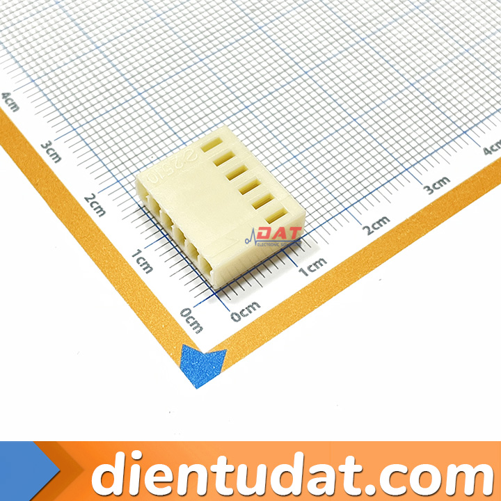 Vỏ Nhựa KF2510 2.54mm Đầu Cái