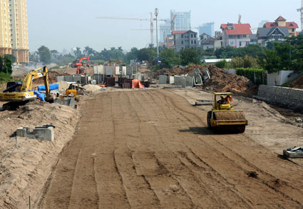 Đẩy nhanh GPMB các dự án trên tuyến đường Vành Đai 2