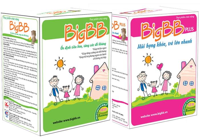 BỘ ĐÔI SẢN PHẨM BIGBB VÀ BIGBB PLUS GIÚP TRẺ PHÁT TRIỂN TOÀN DIỆN