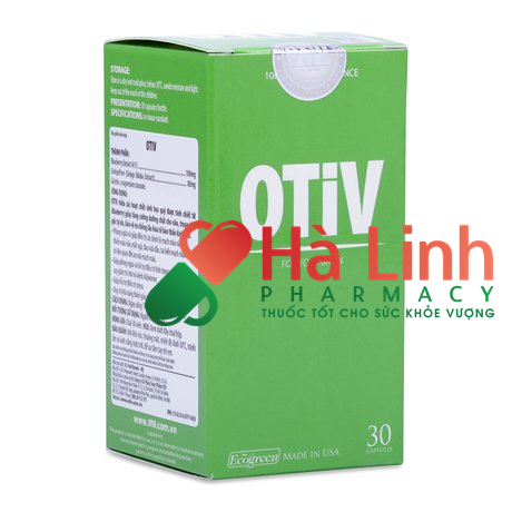 OTIV ECO - LỌ 30 VIÊN