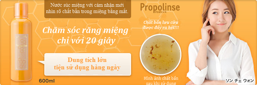 Nước súc miệng Propolinse 600ml