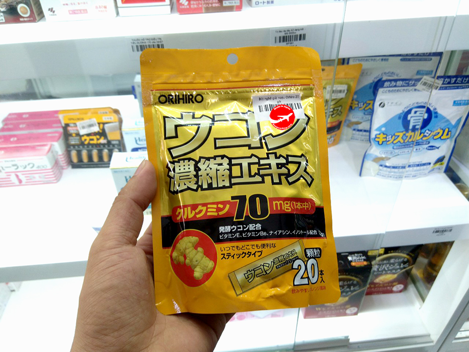 Bột nghệ giải rượu Orihiro