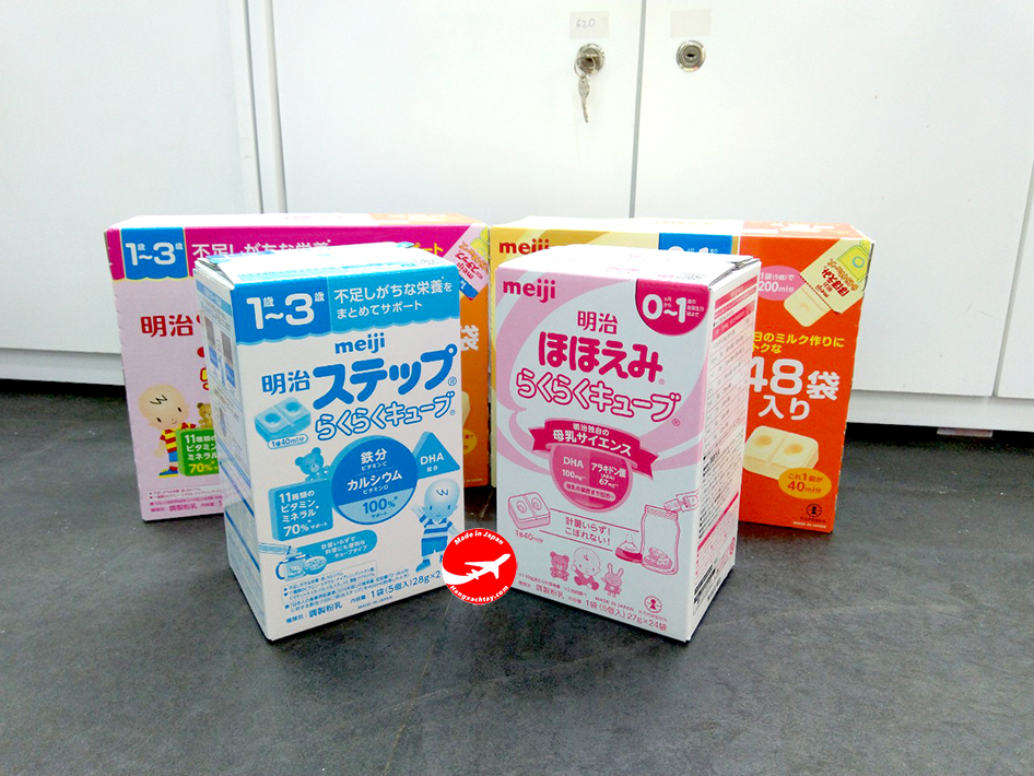 Sữa Meiji thanh số 9 (Cho bé từ 1-3 tuổi)