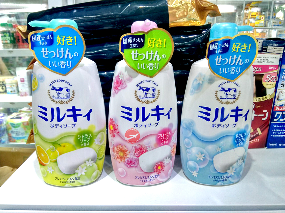 Sữa tắm chiết xuất từ sữa bò Nhật Milky Body Soap 580ml