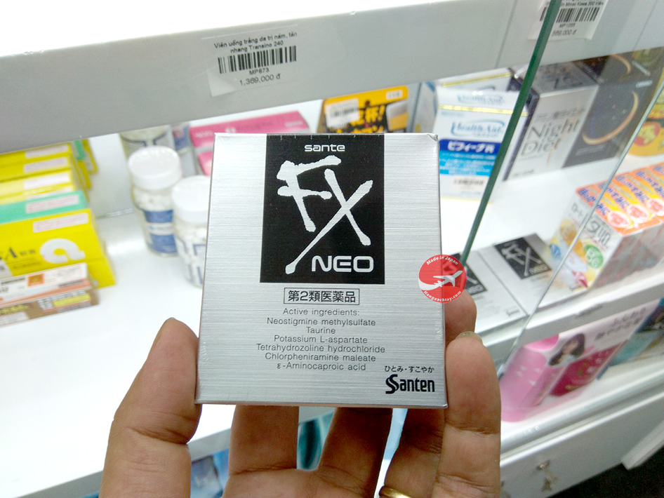 Nước nhỏ mắt Santen FX Neo Của Nhật