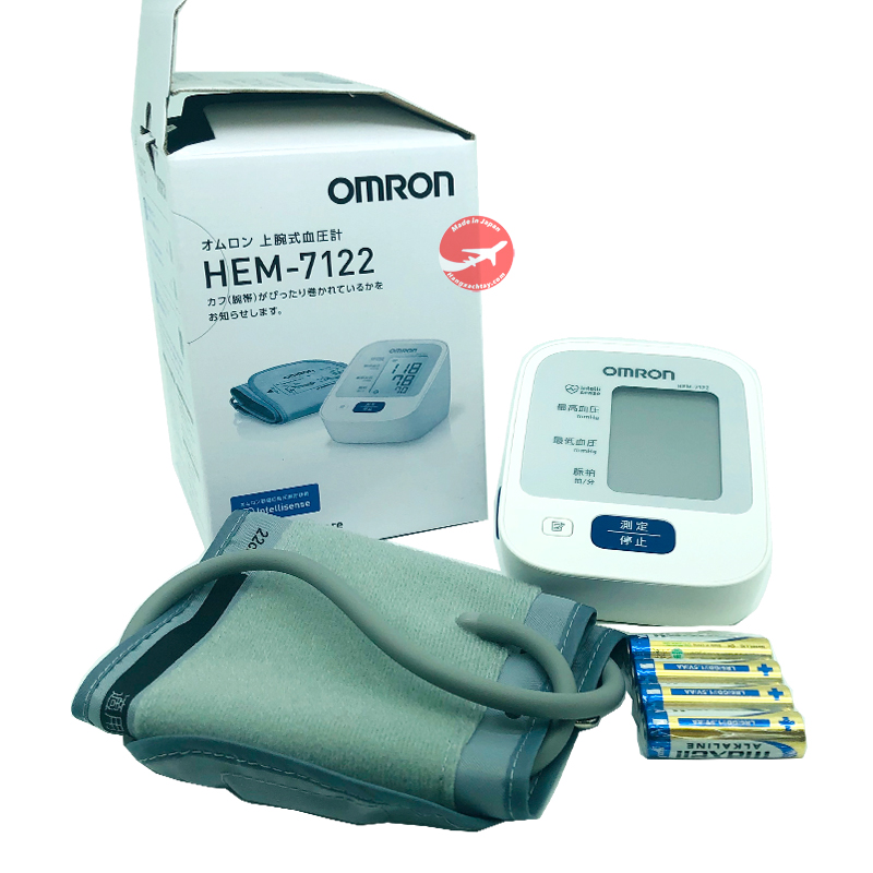 máy đo huyết áp bắp tay Omron_HEM-7122