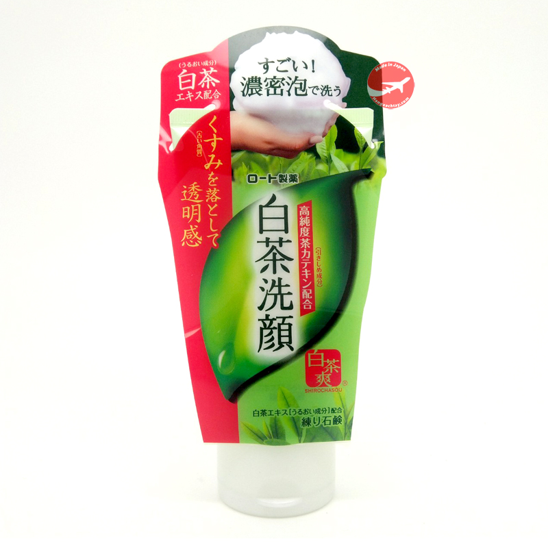 Sữa rửa mặt trà xanh Rohto Shirochasou Green Tea Foam