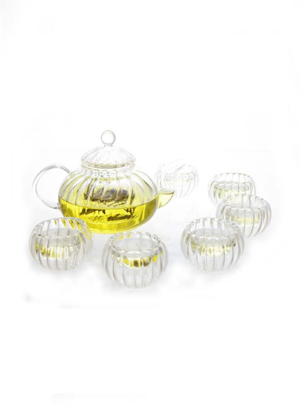Bộ ấm trà thủy tinh Zeno SET63