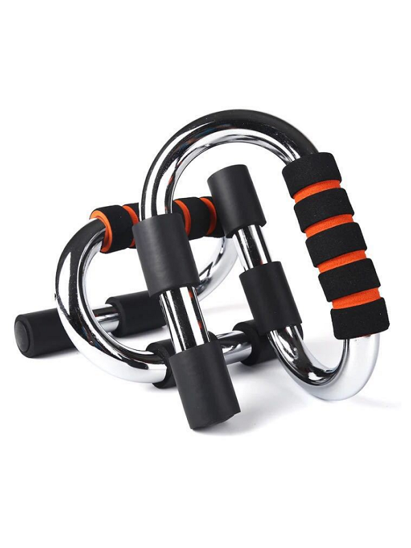 Dụng cụ chống đẩy chữ S thép mạ inox - Zeno