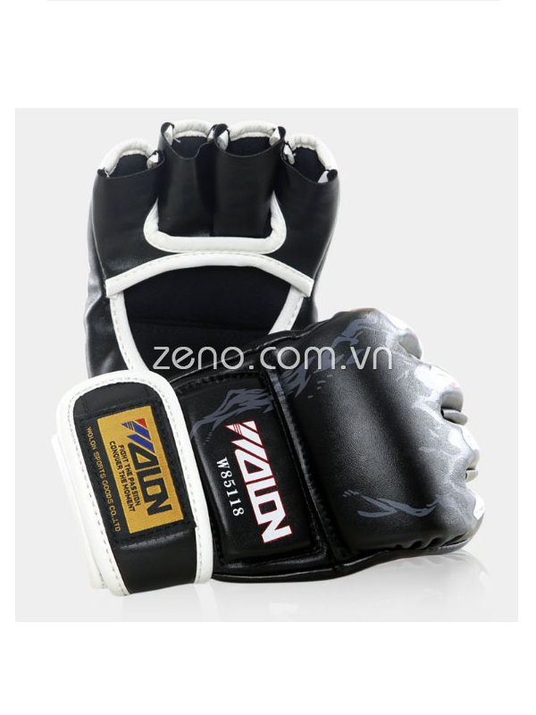 GĂNG TAY ĐẤM BAO CÁT / MMA WOLON (ĐEN)