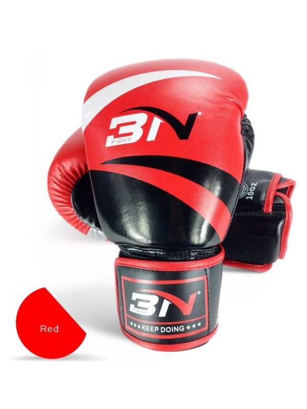 Găng tay đấm boxing cao cấp BN 12oz (Đỏ)