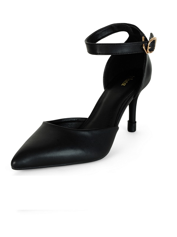 Giày nữ 7cm Rhea RH1001BL - Đen