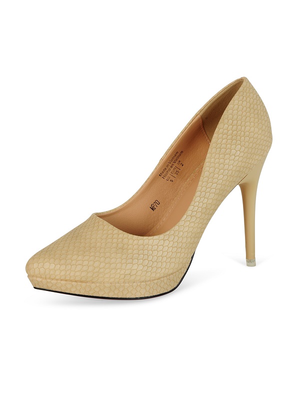 Giày nữ 10cm Rhea RH1003BG - Be