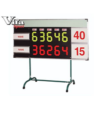 Bảng điểm Tennis có chân 302370