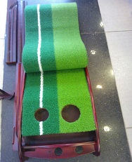 THẢM GOLF GỖ PUTTING 2 MÀU PGM